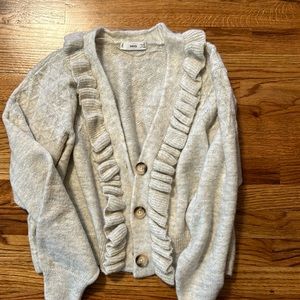 Mango cropped cardigan